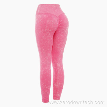 women's seamless peach hip fitness pants